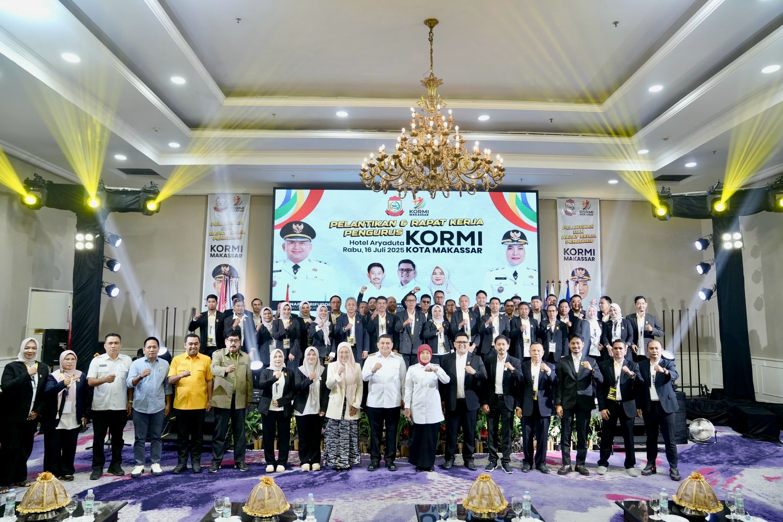 Walikota Lantik Andi Ryan Adrianto Pimpin KORMI Makassar