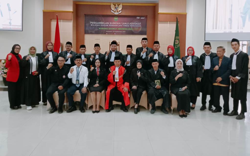 Ketua PT Makassar minta Advokat KAI Junjung Tinggi Integritas