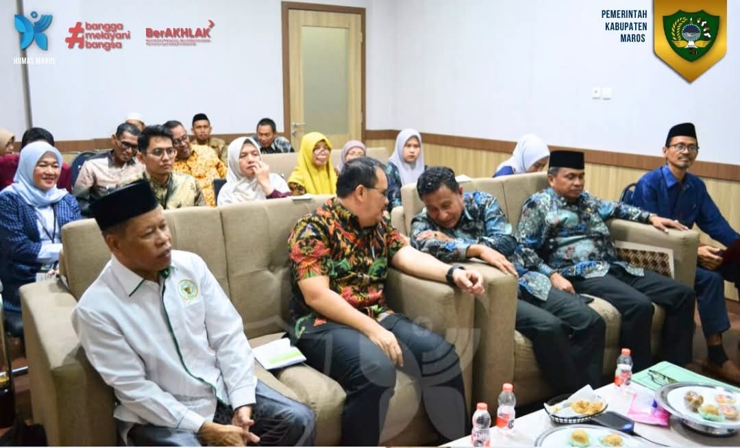 Wakil Bupati Maros Rakor Kick-Off Program Zakat dan Wakaf 2025