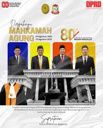 Peringati  HUT ke-22 Mahkamah Konstitusi RI, DPRD Makassar Ucapkan Selamat