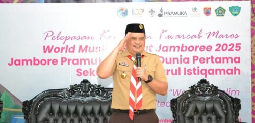 Muetazim Harapkan  Kontingen WMSJ 2025 Perkuat Jiwa Kepanduan