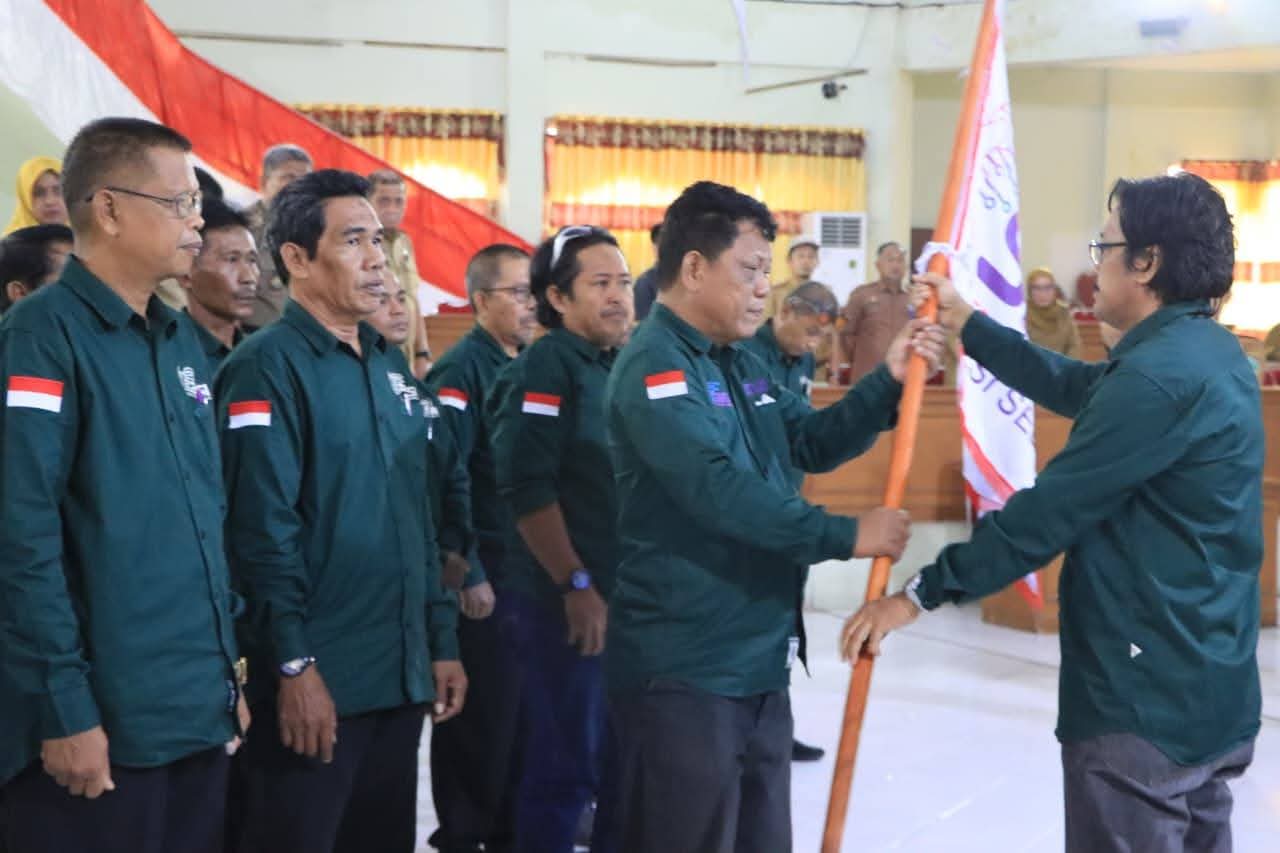 Di Hadapan Bupati, Ketua SMSI Sulsel Lantik Masrul Umar Ketua SMSI Pinrang