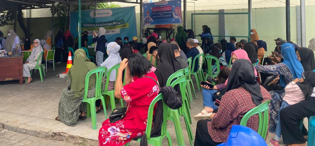 Puskesmas Minasaupa Gelar ACF, 150 Orang Diperiksa Gratis