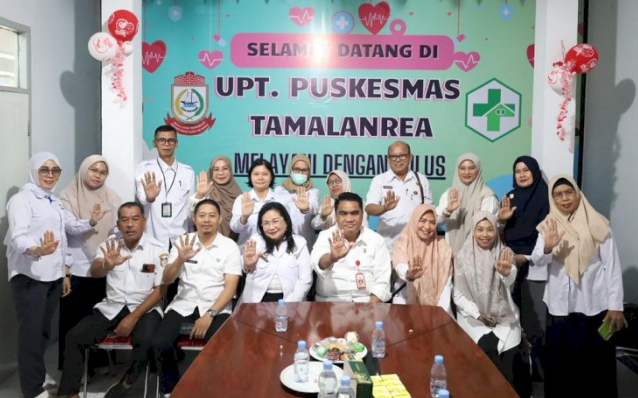 DPPKB Makassar Koordinasi Data Stunting di Puskesmas Tamalanrea