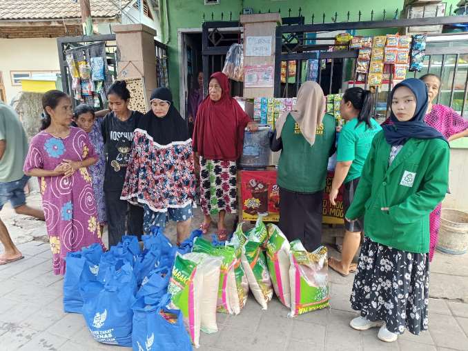 Mahasiswa PPL UIN Alauddin bangga Tugas Sosial BAZNAS Makassar