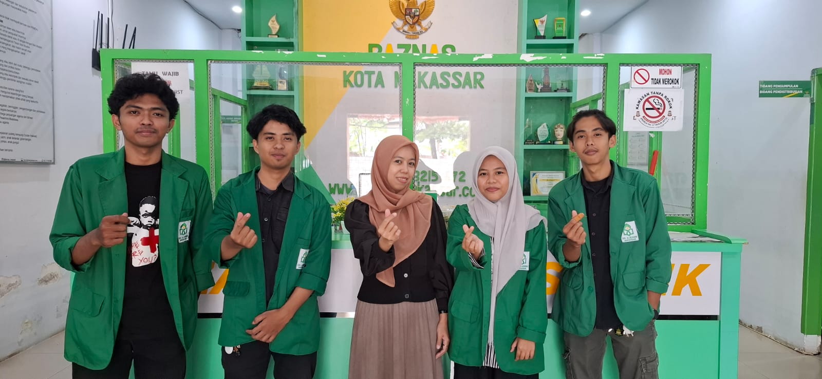 Mahasiswa UIN Praktek Profesi di BAZNAS