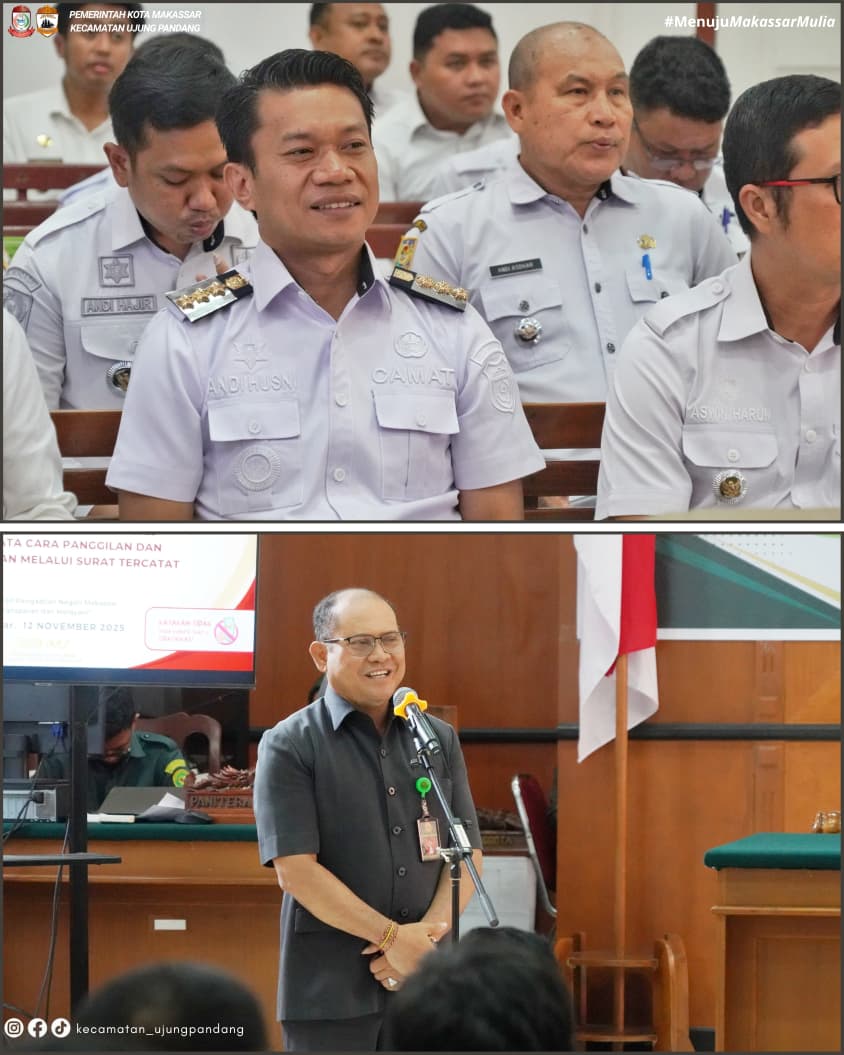 Camat Ujung Pandang Hadiri Sosialisasi SEMA