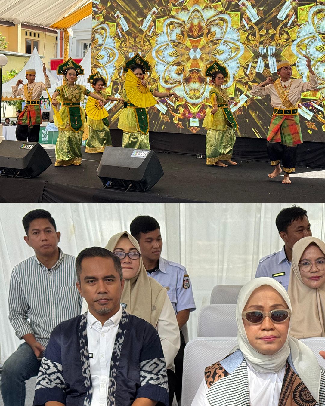 Kabid Ekonomi Kreatif Dispar Hadiri Makassar Wedding Showrase 2025