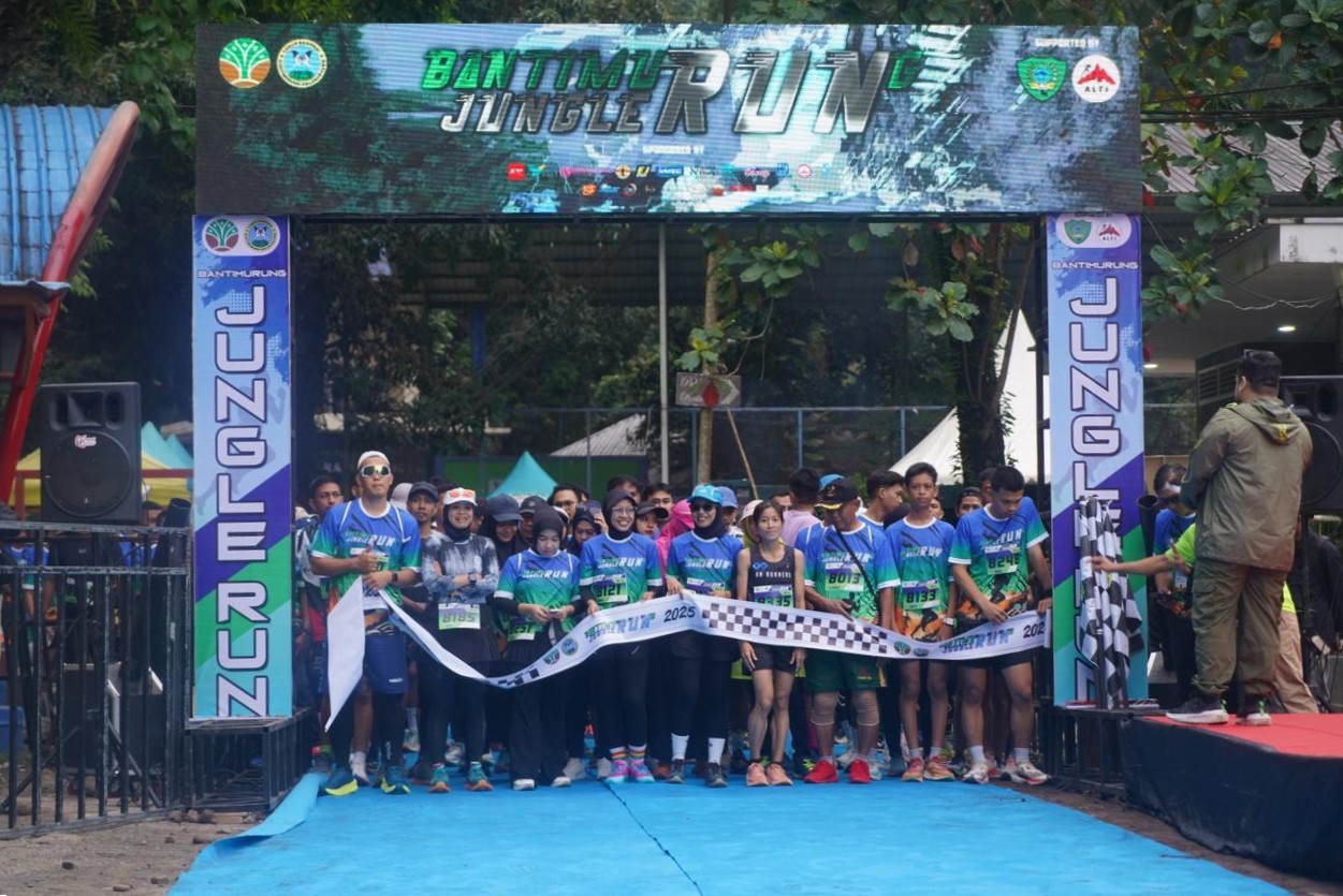 Pemprov Sulsel Apresiasi Bantimurung Jungle Run 2025