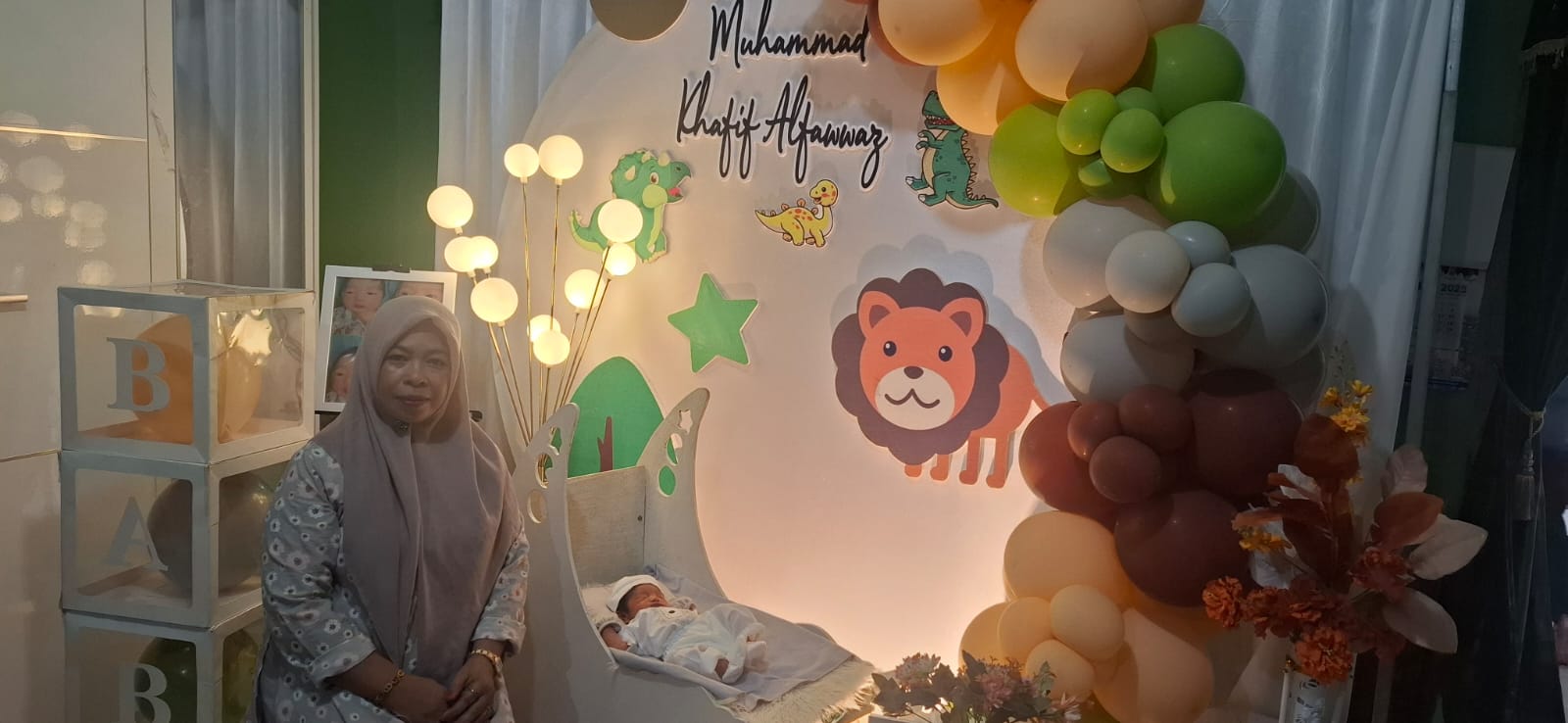 Tasyakuran Aqiqah Muh.Khafif Alfawwaz, anak Pertama Pasangan Guru