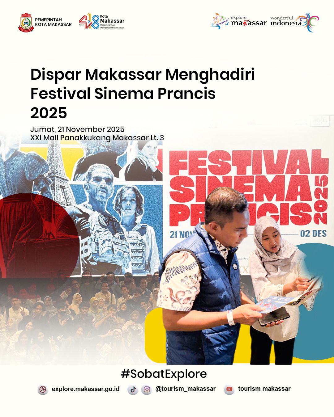 Dispar Makassar Sebut, Festival Sinema Prancis Berskala Internasional