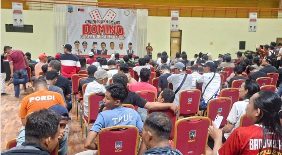 Gubernur Kaltara : Permainan Domino sudah jadi Budaya