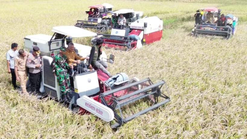 Pinrang Pertegas salah satu Lumbung Pangan Utama di Sulsel