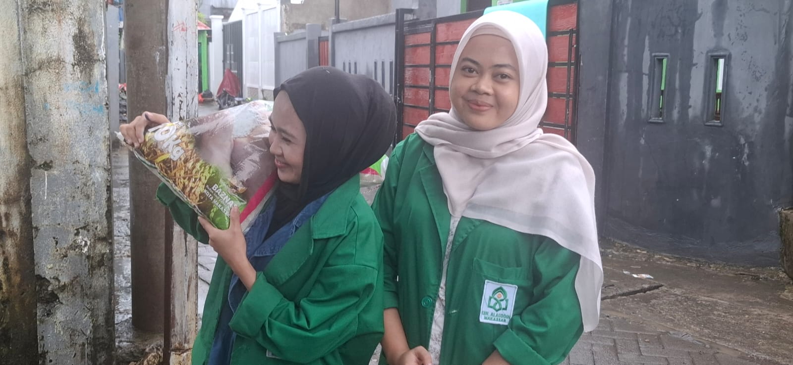 Mahasiswa PPL UIN Alauddin Kagum BAZNAS Makassar