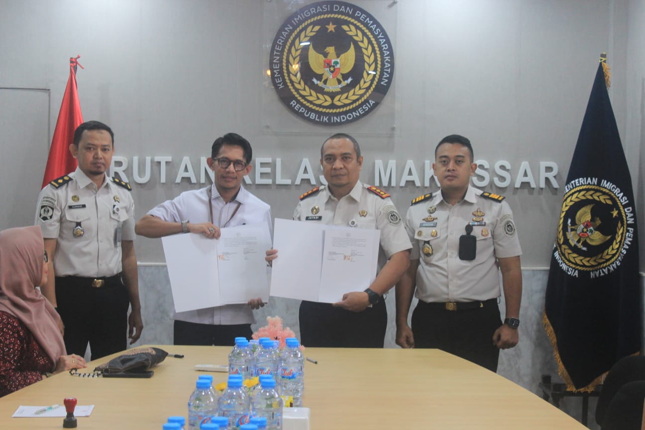 Rutan Kelas 1 Makassar dan Sejumlah LBH Teken MoU