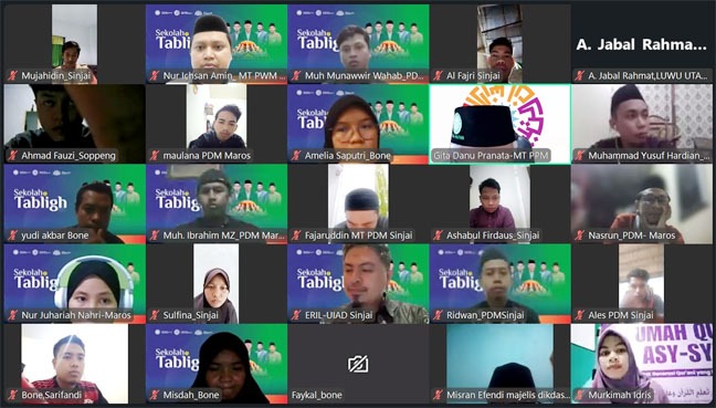 125 Da’i Muda Ikuti Sekolah Tablihg Mujammadiyah Sulsel