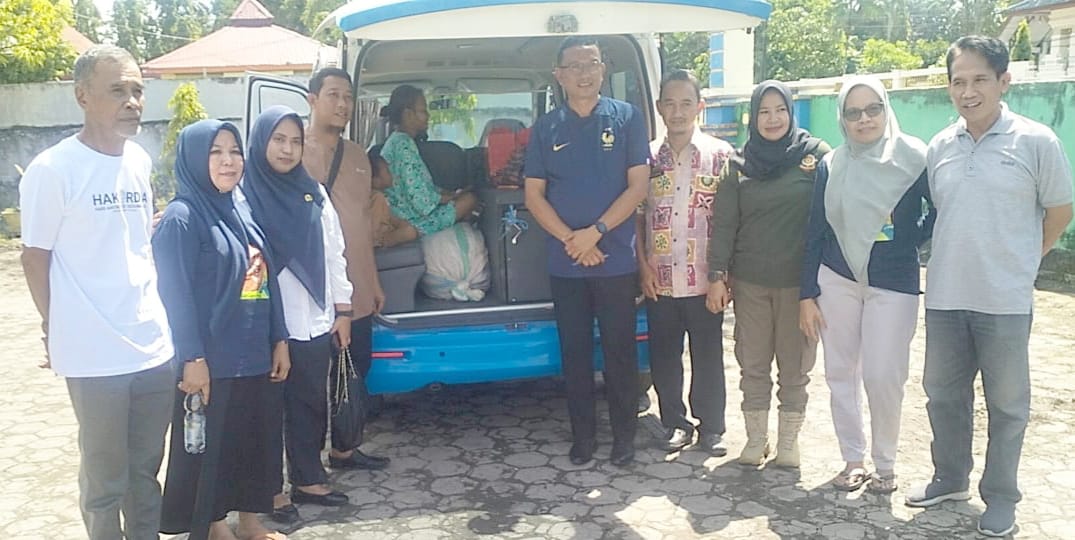 Dinsos Pinranh Pulangkan Ibu-Anak Gepeng ke Makassar