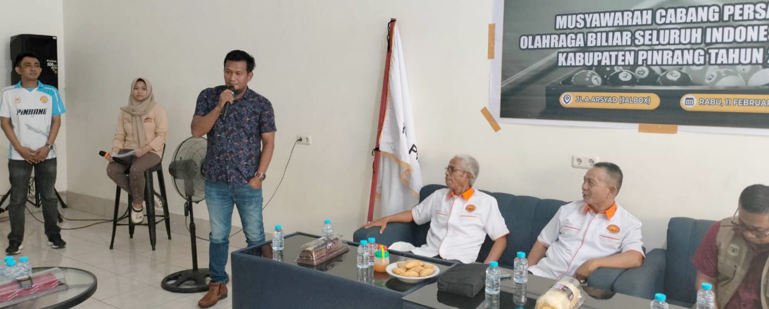POBSI Pinrang Sukses Muscab, Alwi H Terpilih Periode 2026-2030