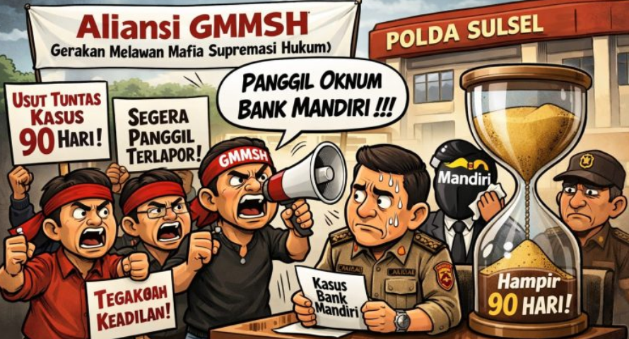 Polda Sulsel Dinilai Lamban Tangani Kasus Peretasan Data