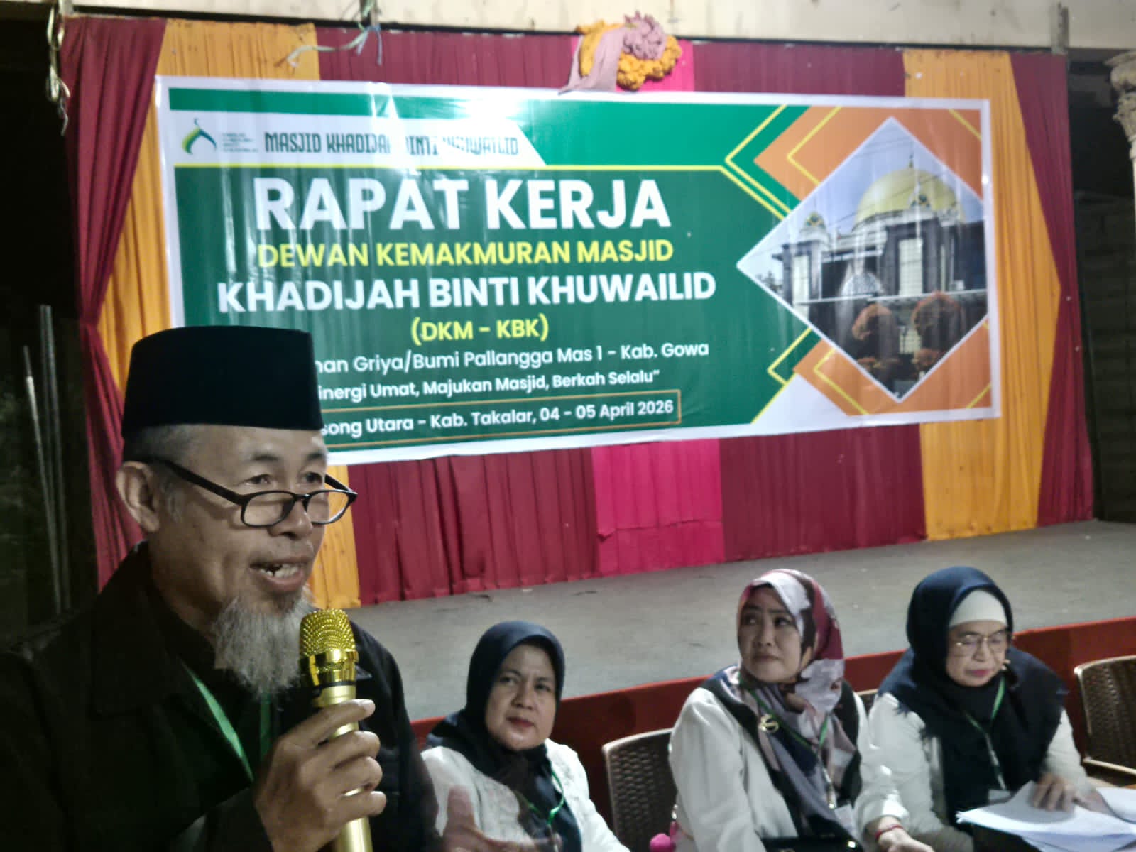 DKM  Khadijah Binti Khuwailid Gowa Bentuk Badan Usaha Milik Masjid