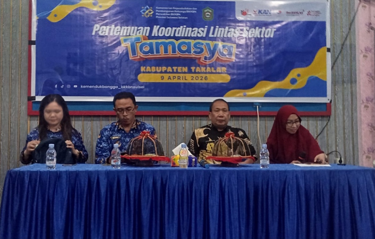Kaper BKKBN Sulsel Hadiri Rakor Lintas Sektor Pengembangan Tamasya di Takalar