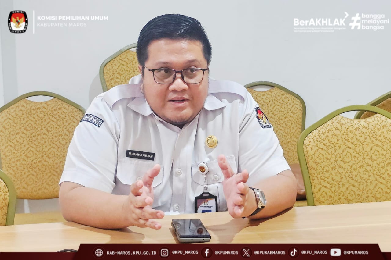 Peran Strategis KPUD Maros, Menjaga Integritas Peserta Pemilu di Era Digital