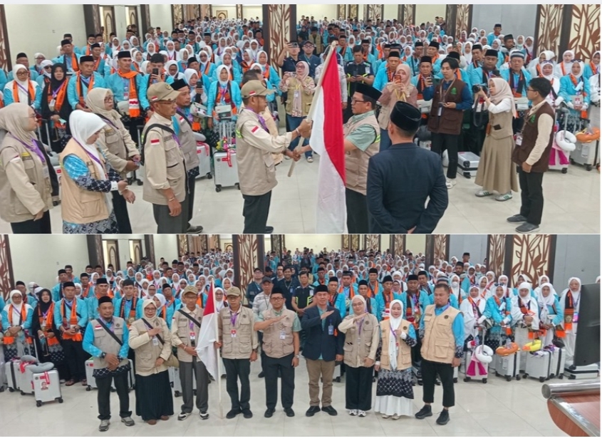 Ketua PPIH Embarkasi Makassar Lepas Kloter 8