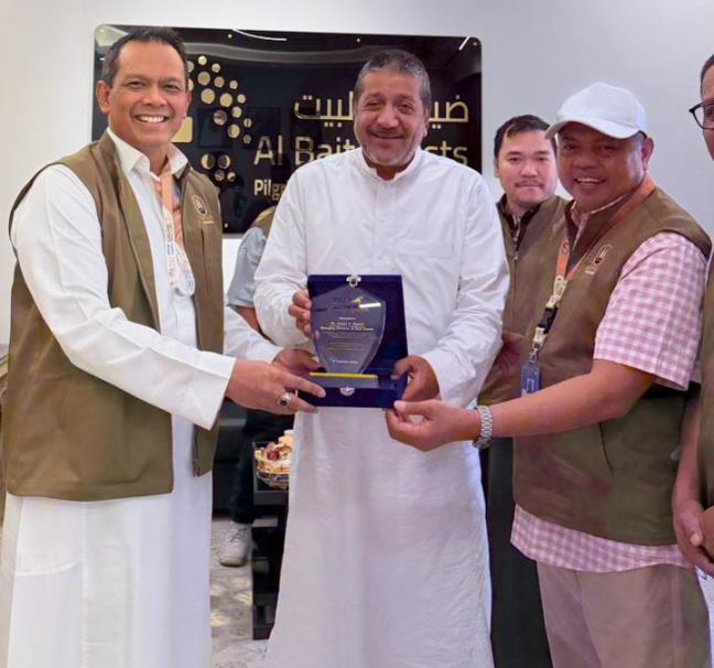 H.Faisal Ibrahim Surur Bangga Jemaah Haji Saudi Patria Wisata dapat Maktab 111