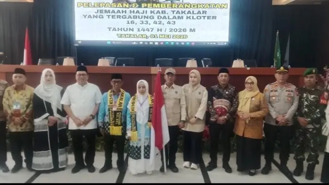 Bupati Takalar Lepas 72 CJH, Doakan Ibadah Lancar dan Makbul