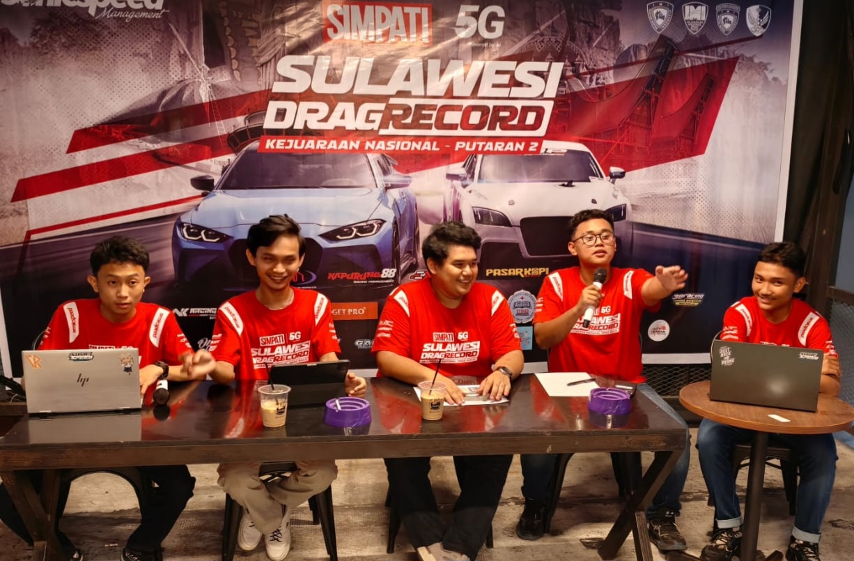 Simpati 5G Sulawesi Drag Record 2026 Putaran 3 Siap Panaskan Lanud Sultan Hasanuddin