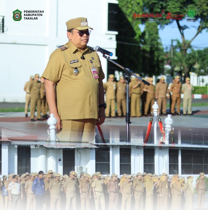 Bupati Takalar Pimpin Apel Pagi, Tekankan ASN Melek Teknologi dan Luncurkan “Takalar One Klik”