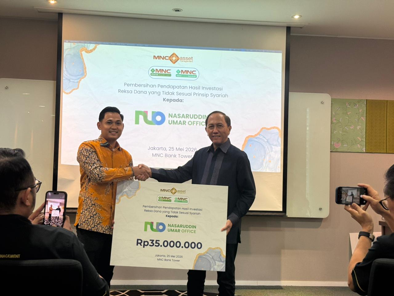 Direktur NUO Apresiasi Tatakelola Syariah MNC Asset Management
