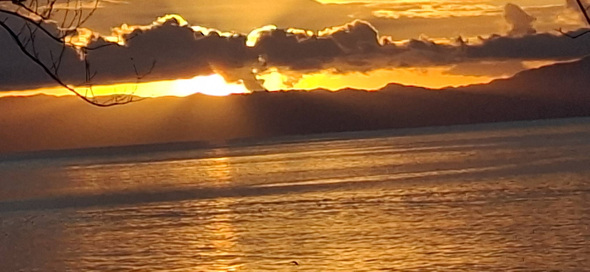 Sunset dari Resort Shafira Morella Begitu Indah