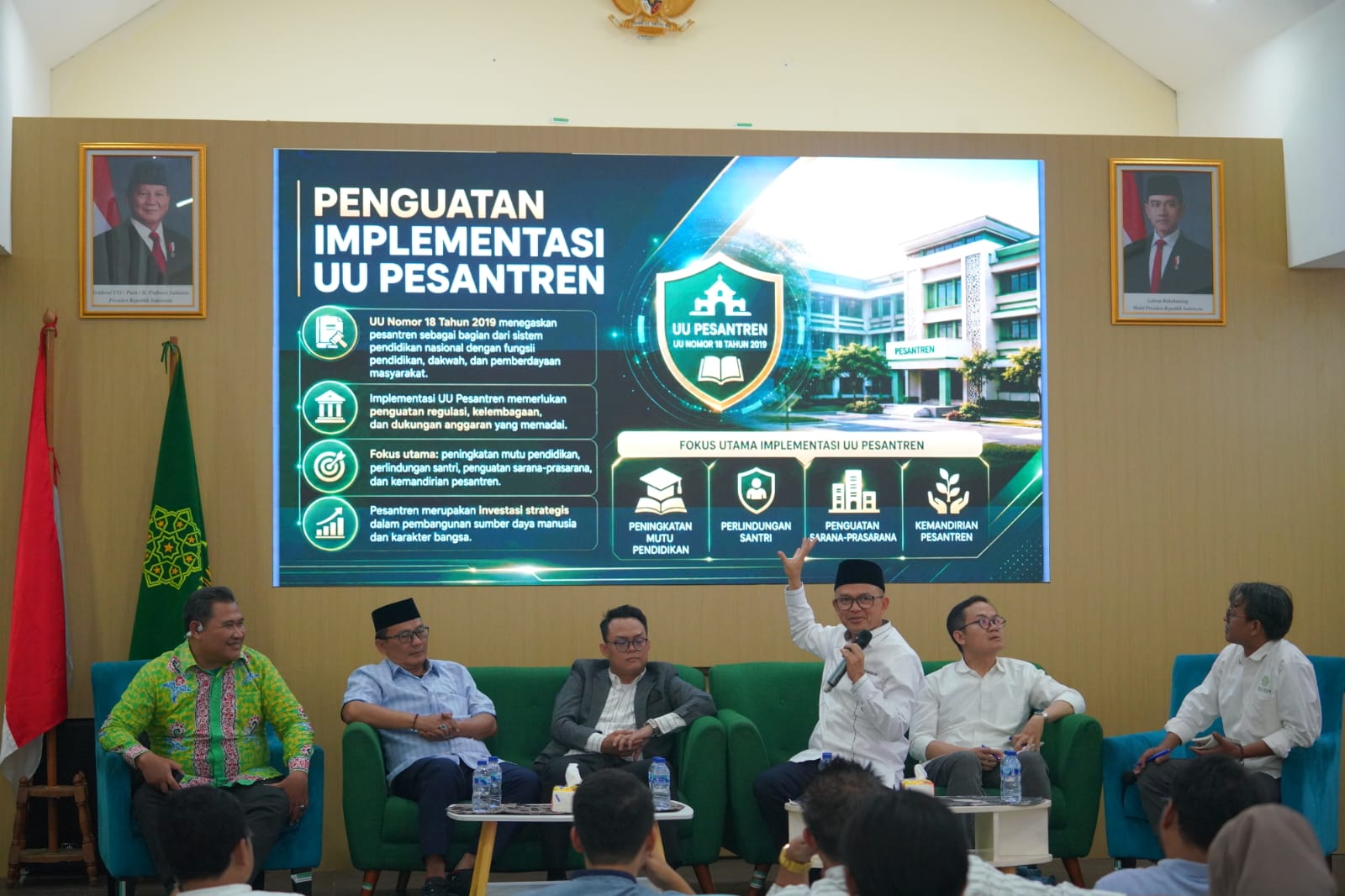Hapus Syarat “Kemampuan Negara” Mahasiswa UNUSIA Dorong Keadilan Anggaran Pesantren Melalui  JR di MK