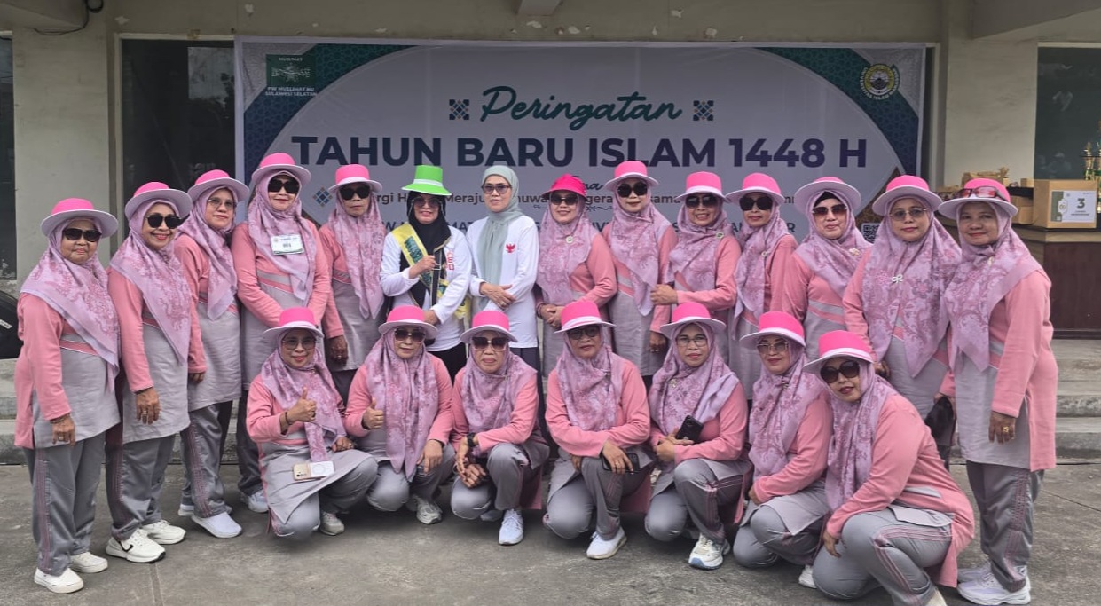 PW Muslimat NU Sulsel Gelar Peringatan Tahun Baru Islam 1448 H di UIM, Perkuat Ukhuwah dan Semangat Membangun Ummat