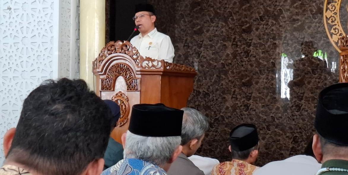 Di Masjid UNM Usman Sofian Sebut,  BAZNAS Siap jadi Motor Penggerak Program Walikota