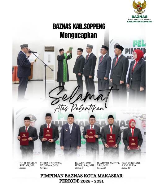 BAZNAS Daerah Ucapkan Selamat Kepada  Pimpinan Baru BAZNAS Makassar