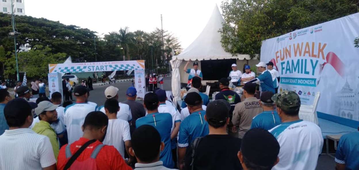 Waka IV BAZNAS Makassar Nilai, Funk Walk Family Ibarat  Prinsip dalam Zakat
