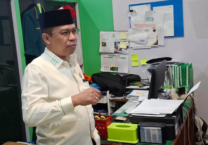 Senin Sertijab, Ketua BAZNAS Pastikan Ruangan dan Adminitrasi Tertata Rapi