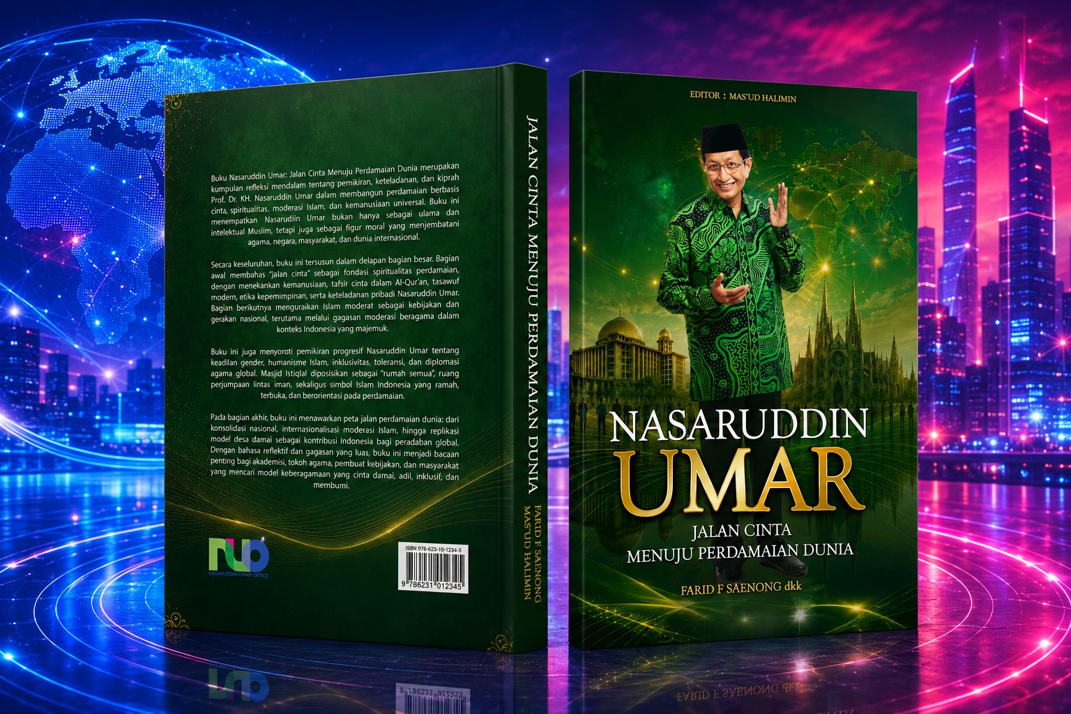 Dari Jakarta untuk Dunia, Buku Nasaruddin Umar : Jalan Cinta Menuju Perdamaian Dunia Diluncurkan
