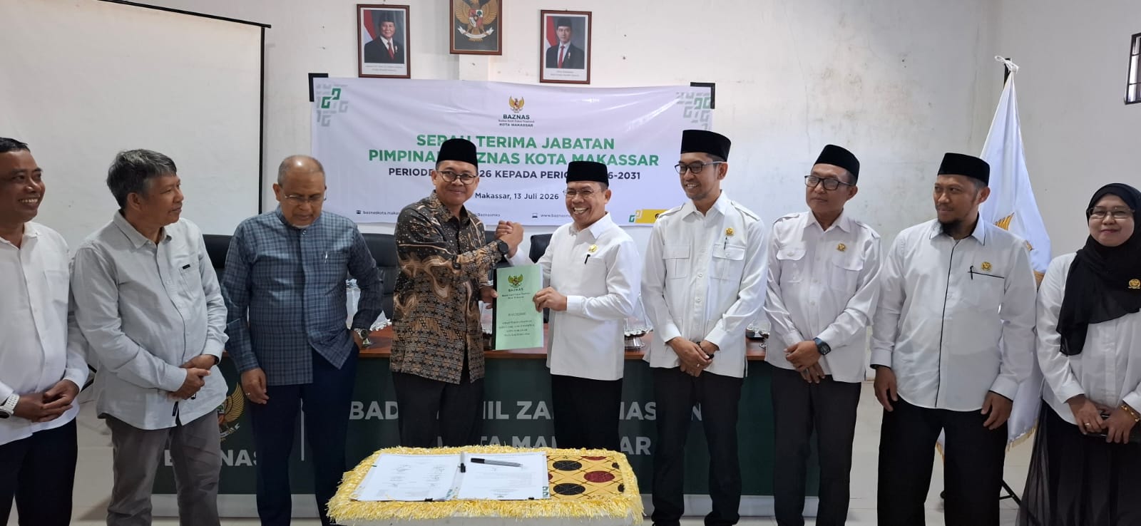 Pimpinan BAZNAS Makassar Mulai Bekerja