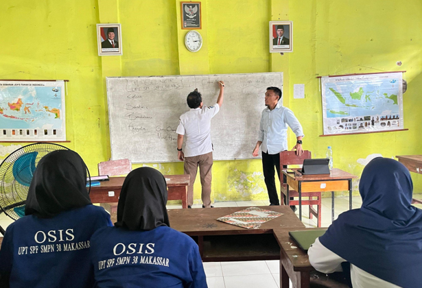 UPTD SPF SMPN 38 Makassar Resmi Bentuk Tim GELINCIR