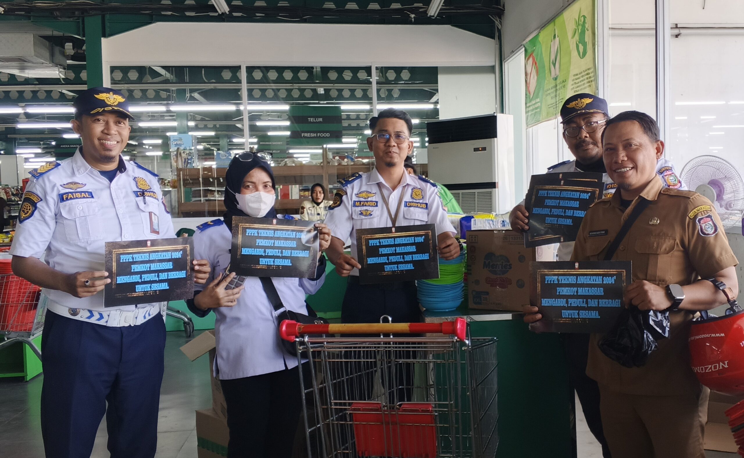PPPK Teknis Angkatan 2024 Salurkan Bantuan untuk Korban Kebakaran Tallo