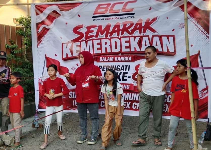 Semarak HUT RI ke-81, Komunitas Baraya Komplex Kreatif (BCC) Jalin Silaturahmi Kebersamaan Lewat Ragam Perlombaan