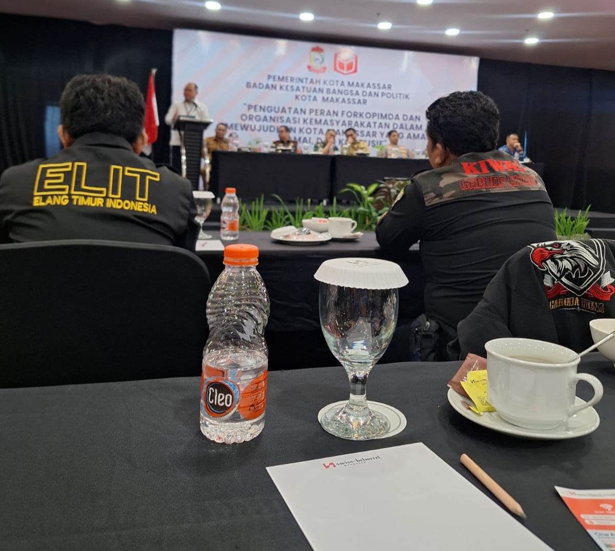 Pengurus DPP Elang Timur Indonesia Hadiri Forum Penguatan Sinergi Ormas dan Forkopimda di Makassar