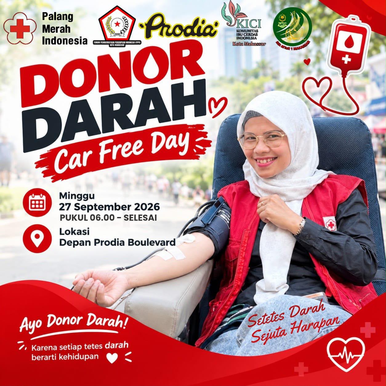 Hj. Dwiana Pamuji Astutik Sebut, Donor Darah adalah Bentuk Sedekah Biologis