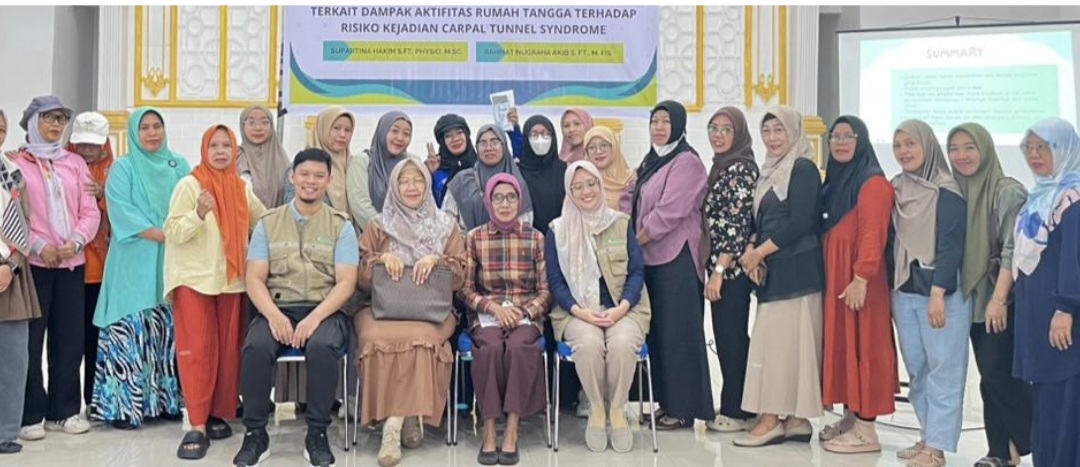Dosen Jurusan Fisioterapi Poltekkes Kemenkes Makassar Pengabmas CTS di Biringkanaya