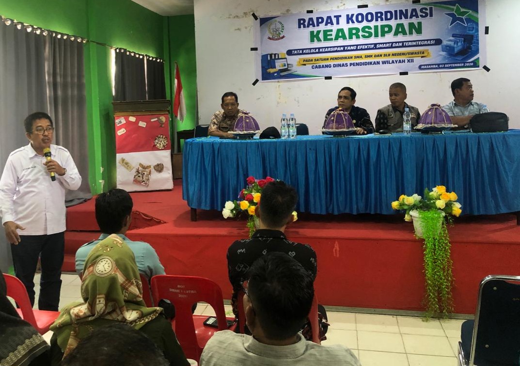 Ketua Umum AAI Sulsel Narasumber Rakor Kearsipan di Luwu Utara