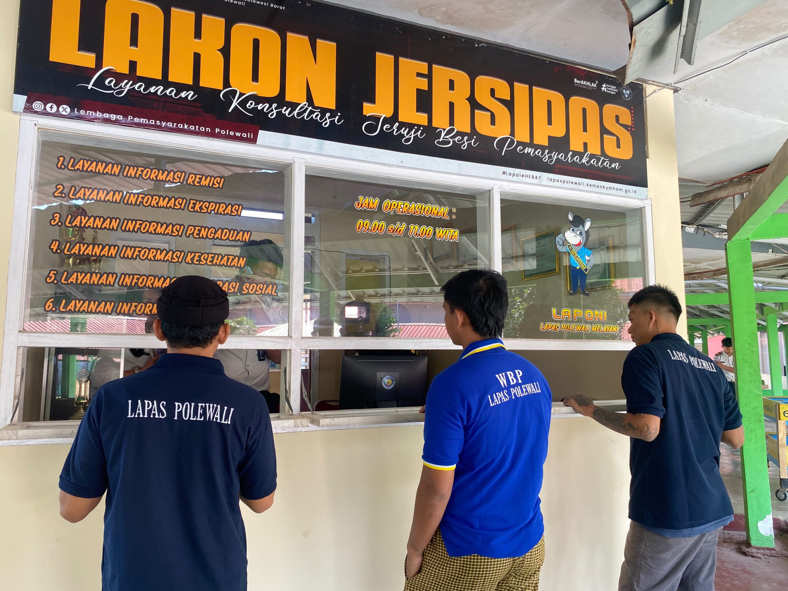 Lakon Jersipas Hadirkan Layanan Kolsultasi Pemasyarakatan,  WBP Mudah Akses Informasi