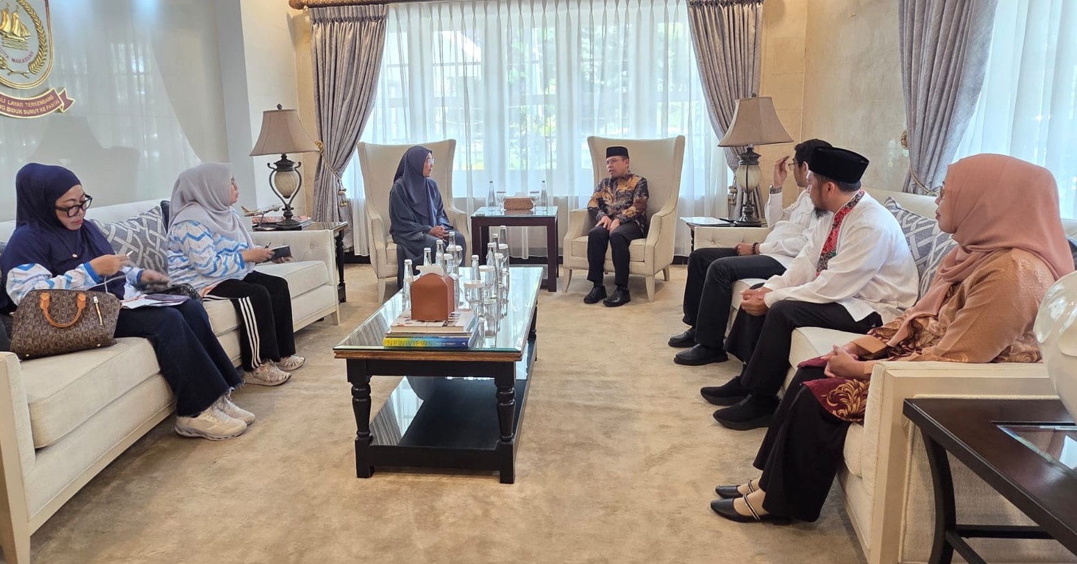 Stunting dan Kesehatan Ibu Jadi Topik Diskusi Ketua TP PKK dan Pimpinan BAZNAS Makassar
